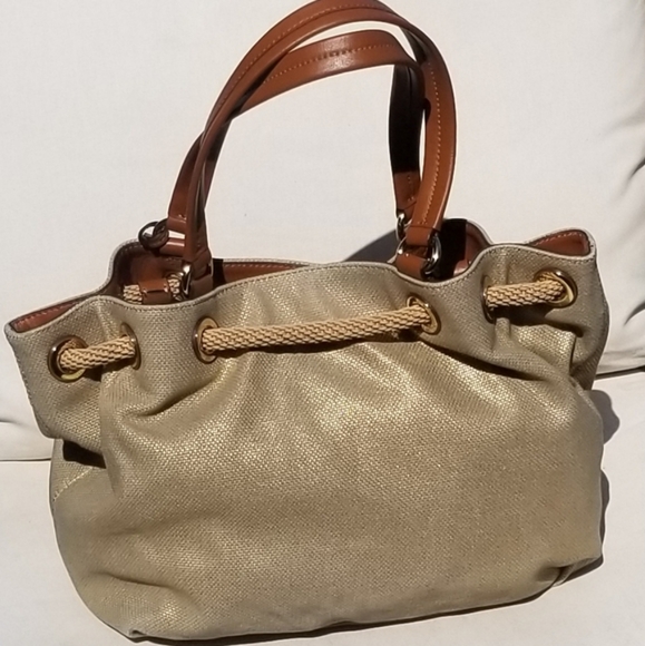 Michael Kors Large Marina Metallic Bag - Picture 5 of 13